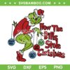 How The Bills Stole Christmas SVG, Funny Grinch Stealing Lights SVG PNG