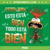 Anxiety Im Fine This is Fine PNG, Funny Inside Out Christmas Lights Spain PNG