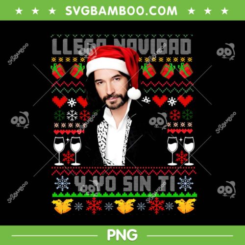 LLega Navidad y yo sin ti Playera PNG, Los Bukis Navidad Sin Ti PNG