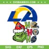 Grinch Ho Ho Ho Los Angeles Rams SVG, Grinch Rams NFL Football Xmas SVG PNG Grinch Ho Ho Ho Los Angeles Rams SVG, Grinch Rams NFL Football Xmas SVG PNG