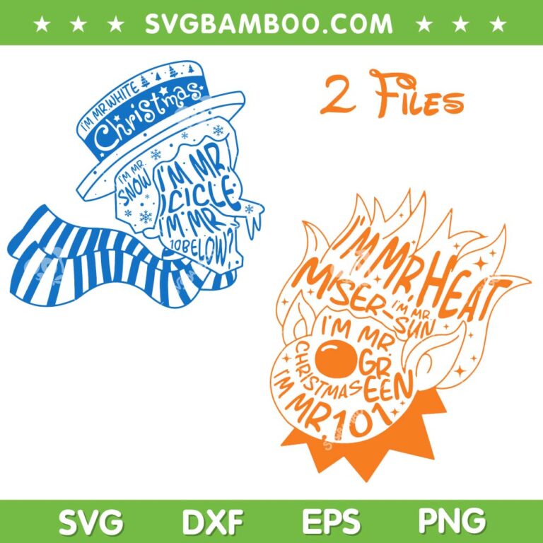 Miser Brothers SVG Bundle, Heating And Cooling SVG PNG