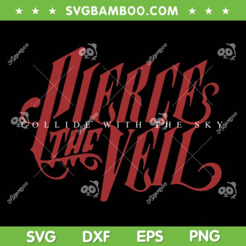 Pierce The Veil SVG PNG, Collide with the Sky Album SVG