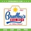 Stranger Things Bradley's Big Buy SVG, WSQK Radio Stranger Things Season 5 SVG PNG, Bradleys Big Buy Truck