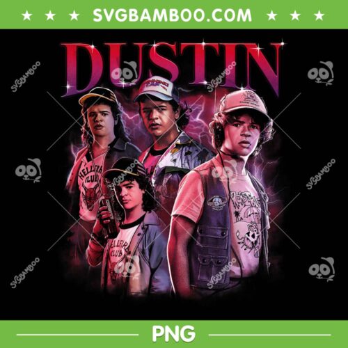 Stranger Things Dustin ss5 Poster PNG, Dustin Henderson Heartthrob PNG