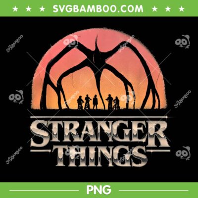 Stranger Things s5 Towering Mind Flayer PNG, Stranger things Season 5 Movie Distressed PNG
