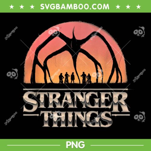 Stranger Things s5 Towering Mind Flayer PNG, Stranger things Season 5 Movie Distressed PNG