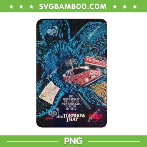 Stranger Things S5 The Turnbow Trap PNG, Turnbow Poster PNG