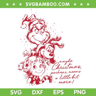 Grinch Whoville Characters SVG, Grinch Max and Cindy lou SVG PNG Grinch Whoville Characters SVG, Grinch Max and Cindy lou SVG PNG