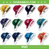 NFL Christmas Hat Bundle PNG, NFL Teams Xmas Hat PNG Bundle