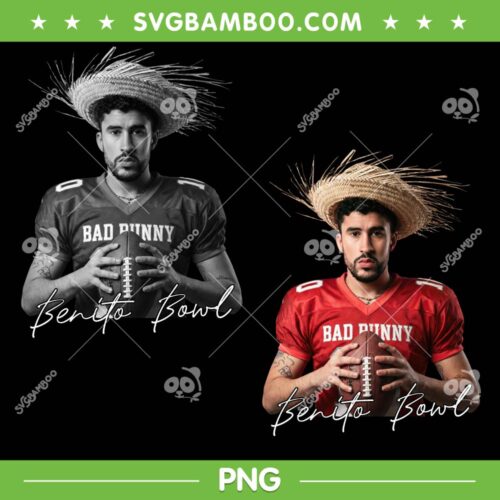 Bad Bunny Super Bowl PNG, Benito Bowl 2026 PNG