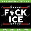 Fuck Ice No Human is Illegal SVG, Funny F uck ice Election SVG PNG