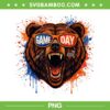 Bear Game Day PNG, Bear Football Sunglasses PNG