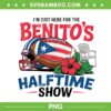 I'm Just Here for The Halftime Show 2026 PNG, Bad Bunny Super Bowl LX PNG
