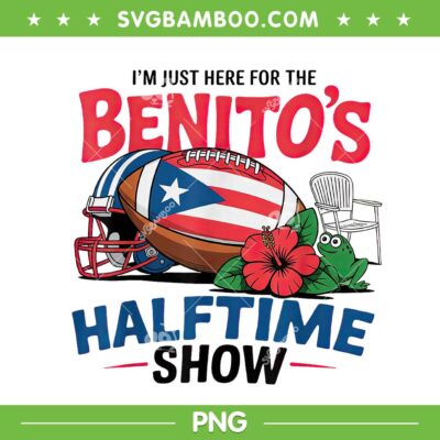 I'm Just Here for The Halftime Show 2026 PNG, Bad Bunny Super Bowl LX PNG I'm Just Here for The Halftime Show 2026 PNG, Bad Bunny Super Bowl LX PNG