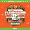 Miami Hurricanes National Championship 2026 PNG, CFP Champs Miami Hurricanes PNG