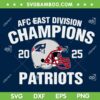Patriots AFC East Champions 2025 SVG, New England Patriots Division Champions SVG PNG Patriots AFC East Champions 2025 SVG, New England Patriots Division Champions SVG PNG