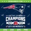 Patriots AFC championship SVG PNG, New England Patriots AFC East Champions SVG Patriots AFC championship SVG PNG, New England Patriots AFC East Champions SVG