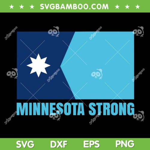 Retro Vintage Minnesota Strong SVG, Resist Minnesota SVG PNG