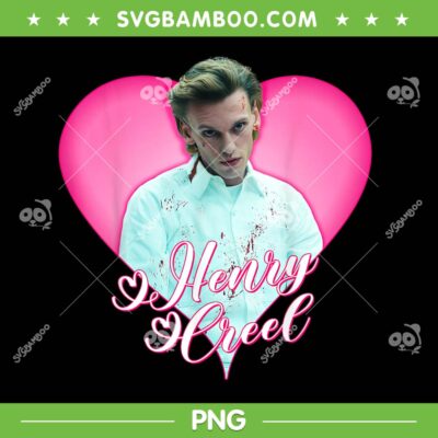 Stranger Things Henry Creel Heart PNG, Henry Vecna Portrait PNG
