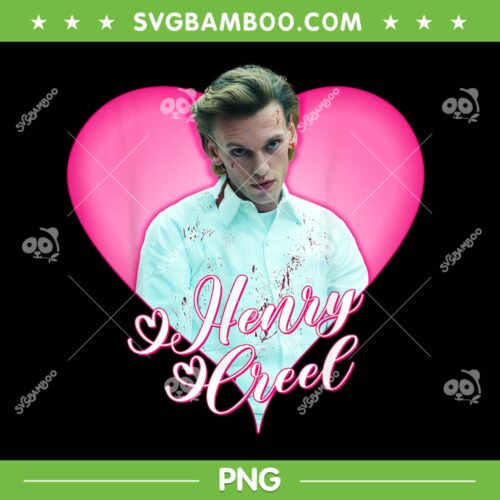 Stranger Things Henry Creel Heart PNG, Henry Vecna Portrait PNG