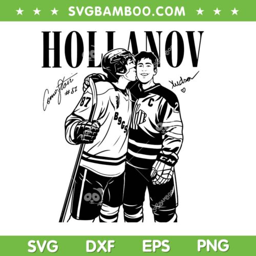 Hollanov Forever SVG, Shane Hollander and Ilya Rozanov SVG PNG, Vintage Retro 90s