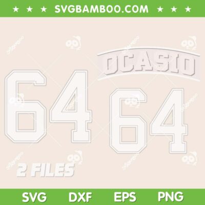 64 on Bad Bunny SVG, Bad Bunny Super Bowl 64 SVG PNG 64 on Bad Bunny SVG, Bad Bunny Super Bowl 64 SVG PNG