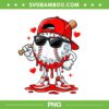 Baseball Drip Valentines Heart PNG, Baseball Ice Cream Sunglassess PNG Baseball Drip Valentines Heart PNG, Baseball Ice Cream Sunglassess PNG