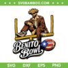 Benito Bowl 2026 SVG, Bad Bunny Super Bowl LX SVG PNG
