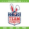 Team Benito Super bowl SVG, Team Bad Bunny 2026 SVG PNG Team Benito Super bowl SVG, Team Bad Bunny 2026 SVG PNG
