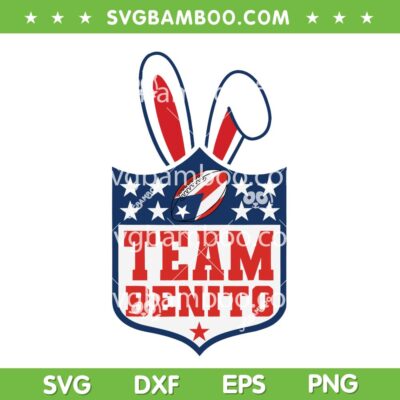 Team Benito Super bowl SVG, Team Bad Bunny 2026 SVG PNG
