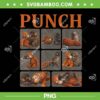 Cute Monkey Punch PNG, Punch the Baby Monkey PNG