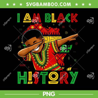 African Boys I Am Black History PNG, Dabbing Boy Black History Month PNG African Boys I Am Black History PNG, Dabbing Boy Black History Month PNG
