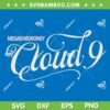 Megan Moroney Cloud 9 SVG, Megan Moroney Tour 2026 SVG PNG