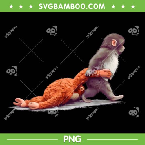 Monkey Punch Baby PNG, Funny Baby Monkey PNG