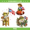 Puerto Rico Coqui Frog PNG, Funny Bad Bunny Frog PNG Bundle Puerto Rico Coqui Frog PNG, Funny Bad Bunny Frog PNG Bundle