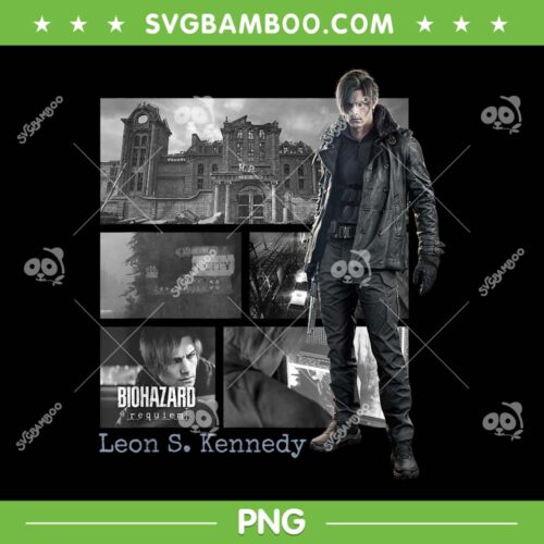Resident Evil Requiem Leon PNG, Resident Evil 2026 PNG