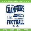 Seahawks Super Bowl LX Champions SVG, Super Bowl 2026 Champions Seahawks SVG PNG