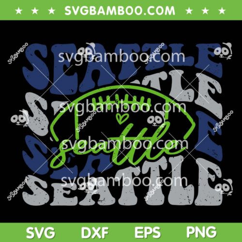 Seattle Football Vintage SVG, Seahawks Super bowl SVG PNG