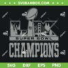 Super Bowl Champions 2026 SVG, Seahawks Super Bowl LX Champs SVG PNG