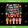 The Only Thing More Powerful Than PNG, Hand Heart Love Floral PNG