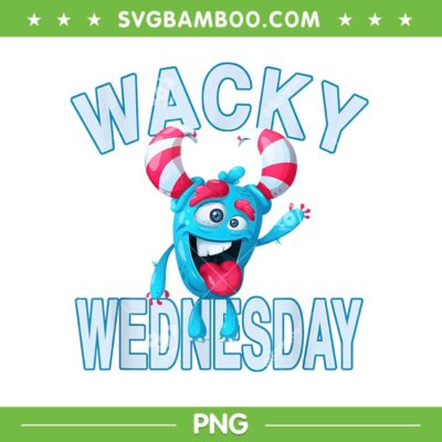 Monster Wacky Wednesday PNG, Teachers Mismatch Day PNG Monster Wacky Wednesday PNG, Teachers Mismatch Day PNG