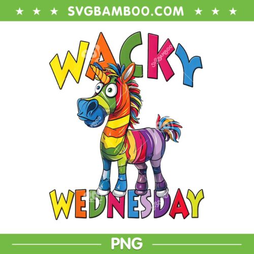 Wacky Wednesday 2026 PNG, Teachers Mismatch Day Spirit 2026 PNG