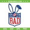 Retro Bad Bunny Super Bowl SVG, Benito Bowl NFL Logo SVG PNG, Team Bad Bunny DXF SVG PNG EPS