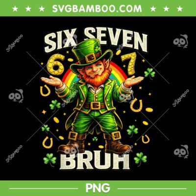 Leprechaun 67 Bruh PNG, Six Seven St Patricks Day PNG Leprechaun 67 Bruh PNG, Six Seven St Patricks Day PNG