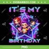 Huntrix It's My Birthday PNG, Chibi Kpop Demon Hunters Birthday PNG