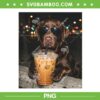 Labrador Retriever Drinking iced Coffee PNG, Cute Retriever Dog Sunglasses PNG Labrador Retriever Drinking iced Coffee PNG, Cute Retriever Dog Sunglasses PNG