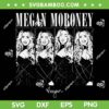 Megan Morone Portrait Pop Art SVG, Moroney Cloud 9 SVG PNG