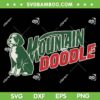 Mountain Doodle SVG PNG, Dog Retro Outdoor Hiking SVG Mountain Doodle SVG PNG, Dog Retro Outdoor Hiking SVG