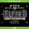 Purdue Boilermakers Elite 8 PNG, Purdue Football 2026 March Madness PNG
