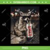 Raccoon Coca Diet PNG, Funny Raccoon Drinking Diet Soda PNG